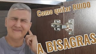 Como quitar RUIDO a BISAGRAS de la puerta de la cocina [upl. by Maghutte]