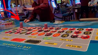 Testing My Luck at Mandalay Bay amp Delano Roulette Table [upl. by Atinaej571]