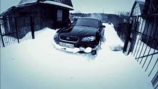 Subaru Outback and Toyota RAV4 offroad snow crazy mud winter Siberian race [upl. by Holmes5]