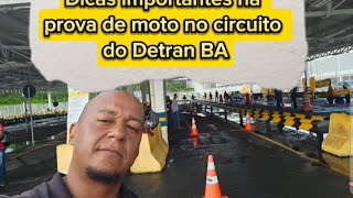 Dicas importantes na prova de moto no circuito do Detran salvador BA [upl. by Apps]