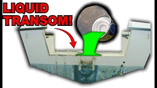 Replacing A Boat Transom  Grady White Restoration Project [upl. by Rickey]