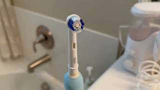 OralB Pro 1000 Electric Toothbrush Quick Review [upl. by Goodspeed446]