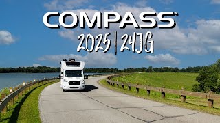 2025 Compass 24JG  Small AWD RV  Rear Bath  RV Review [upl. by Coffeng]