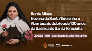 Santa Missa  Abertura do Jubileu de 100 anos da Basílica de Santa Teresinha  ArqRio  30092024 [upl. by Ran791]