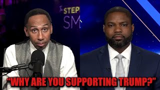 Byron Donalds SHUTS DOWN Stephen A Smith live on his own show [upl. by Hamel676]