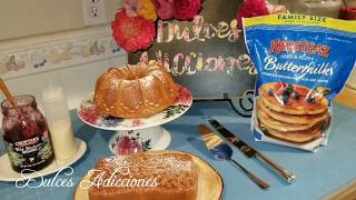 211 Receta Tortas de panquequepancake bundt cakes [upl. by Dickman226]