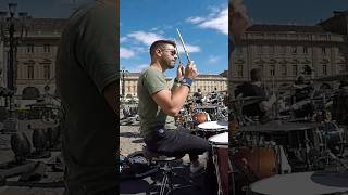 Eurovision Turin rehearsals with Rockin1000 drummer eurovision rockin1000 turin rehearsals [upl. by Melvena]