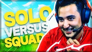 ON REPREND LA SOLO VS SQUAD SUR FORTNITE  26 Kills [upl. by Nospmis]