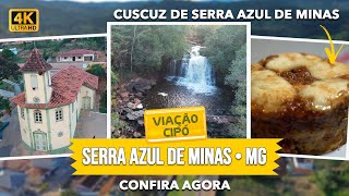 A pequena e ACONCHEGANTE SERRA AZUL DE MINAS  A Viação Cipó te conta tudo [upl. by Atoel]