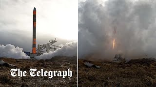 UKs SpaceX rival rocket crashes after test launch in Iceland [upl. by Ajnotal]