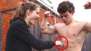 Is she my girlfriend because of my muscles Workout QampA With My Girlfriend [upl. by Ormsby]