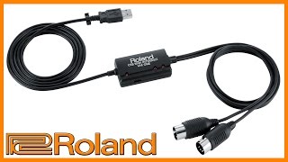 Roland UMONE MK2 USB MIDI Interface UNBOXING [upl. by Ursas]