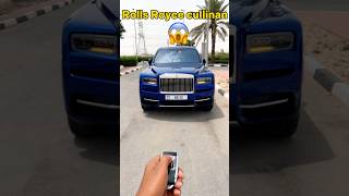 Rolls Royce Cullinan blue Small Review interior 😱rollsroyce shorts cullinan review interior [upl. by Ihc]