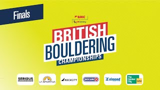 BRITISH BOULDERING CHAMPIONSHIPS 2023  Finals [upl. by Giana739]