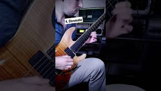 The 4 Darkest Scales You MUST Know guitar guitarist shorts metal guitarsolo guitarlesson [upl. by Tavy]