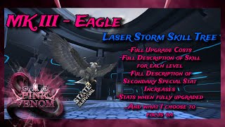 MK III Eagle  Laser Storm Skill Tree  Upgrade Cost amp Requirements  State of Survival  Pink Venom [upl. by Joellyn322]