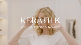 AntiDandruff Shampoo for an Unbalanced Oily Scalp  KERASILK [upl. by Selassie266]