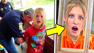 Payton Delu GOT ARRESTED Ninja Kidz TV [upl. by Sturges]