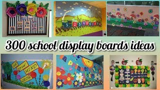 300  Board decoration ideas for school notice board decoration ideasclass board decoration ideas [upl. by Dnomra788]