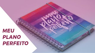 Meu Plano Perfeito  Capa Cores  Planner Permanente  Livrarias Família Cristã [upl. by Raynata810]