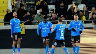 Halmstad 10 Häcken Höjdpunkter [upl. by Znarf565]