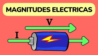 INTENSIDAD Y TENSION ⚡ DIFERENCIA DE POTENCIAL Y CORRIENTE ⚡ DEFINICION DE MAGNITUDES ELECTRICAS [upl. by Attiuqaj772]