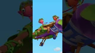 Joey amp Boo’s Flying Adventure  Antiks 🐜  Funny Cartoons for Kids shorts antiks [upl. by Morgan]