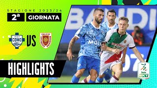 HIGHLIGHTS  Como vs Reggiana 22  SERIE BKT [upl. by Pavyer255]