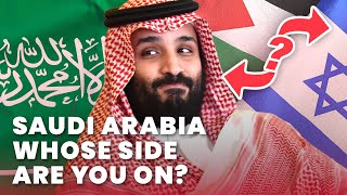 Is Saudi Arabia on Team Israel or Team Palestine  Unpacked [upl. by Ahsla]