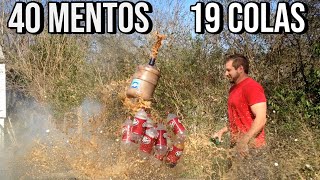 Largest Mentos and Cola Experiment [upl. by Barnebas170]