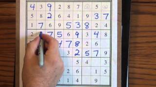 How to Solve Easy Sudoku Puzzles [upl. by Lennaj]