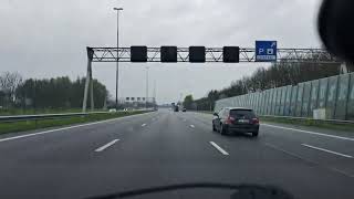 Driving to International Amsterdam Motor Show 31 March 2024 2 of 2 [upl. by Annaxor]