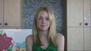 Dakota Fanning talks about the Child Life Program at UCLA [upl. by Ennirac]