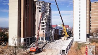 UTK Morrill Hall demolition [upl. by Chelsae]