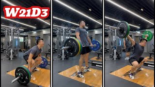 W21D3  Heavy Pull weightlifting 舉重 [upl. by Uri798]