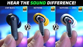 CMF Buds Pro 2 killed the budget TWS market 😯  vs NOTHING ear 2024 vs NOTHING ear a [upl. by Akanke]