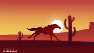 horse motion graphic [upl. by Elbertina]