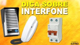 INTERFONE  DISJUNTOR é verdade [upl. by Delwin]