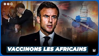 MACRON REUNIT DES PRESIDENT AFRICAINS POUR VACCINER LES AFRICAINS [upl. by Mcconnell113]