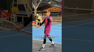 Hugo Gaston onehanded backhand Atmane was shocked tennis ennis tennislegend tenis hugogaston [upl. by Giles]