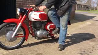 Moto Morini Tresette 175cc from 1955 [upl. by Romain]