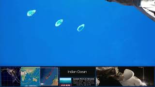 Earthview from Space Rowley Shoals Australia [upl. by Valenka]