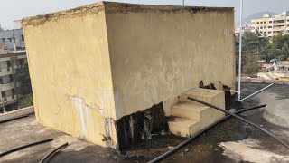 Cement water tank leakage repair  Rcc water tank leakage repair  Fosroc Waterproofing watertank [upl. by Saffian257]