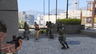 GTA V RDE 404 Expanded amp Enhanced  10 Star IAA Building Massacre [upl. by Oilejor]