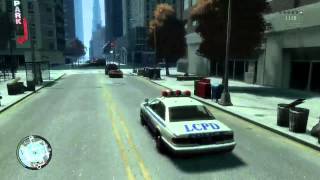 GTA IV how to be a police officer  GTA IV police officer [upl. by Adnolay]