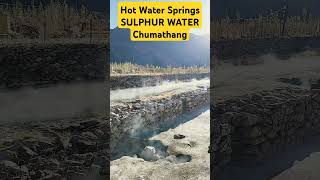 Hot Water Spring Chumathang Ladakh [upl. by Rollecnahc90]