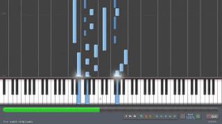 Ludovico Einaudi  Oltremare Synthesia Tutorial [upl. by Meredi]