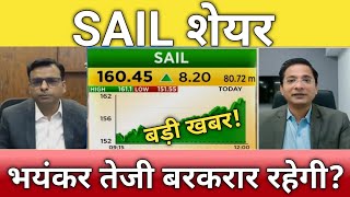 🔴SAIL share letest news  Sail stock anelysis  sail share next Target 25 April [upl. by Oidualc]