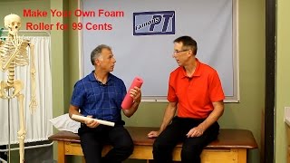 How to Make Your Own Foam Roller for 99 cents or less [upl. by Corel]