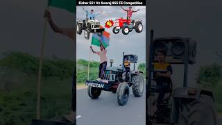 Eicher 551 Vs Swaraj 855 FE Competition video shorts eicher swaraj [upl. by Atinot515]